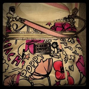 Coach Poppy pop art bag